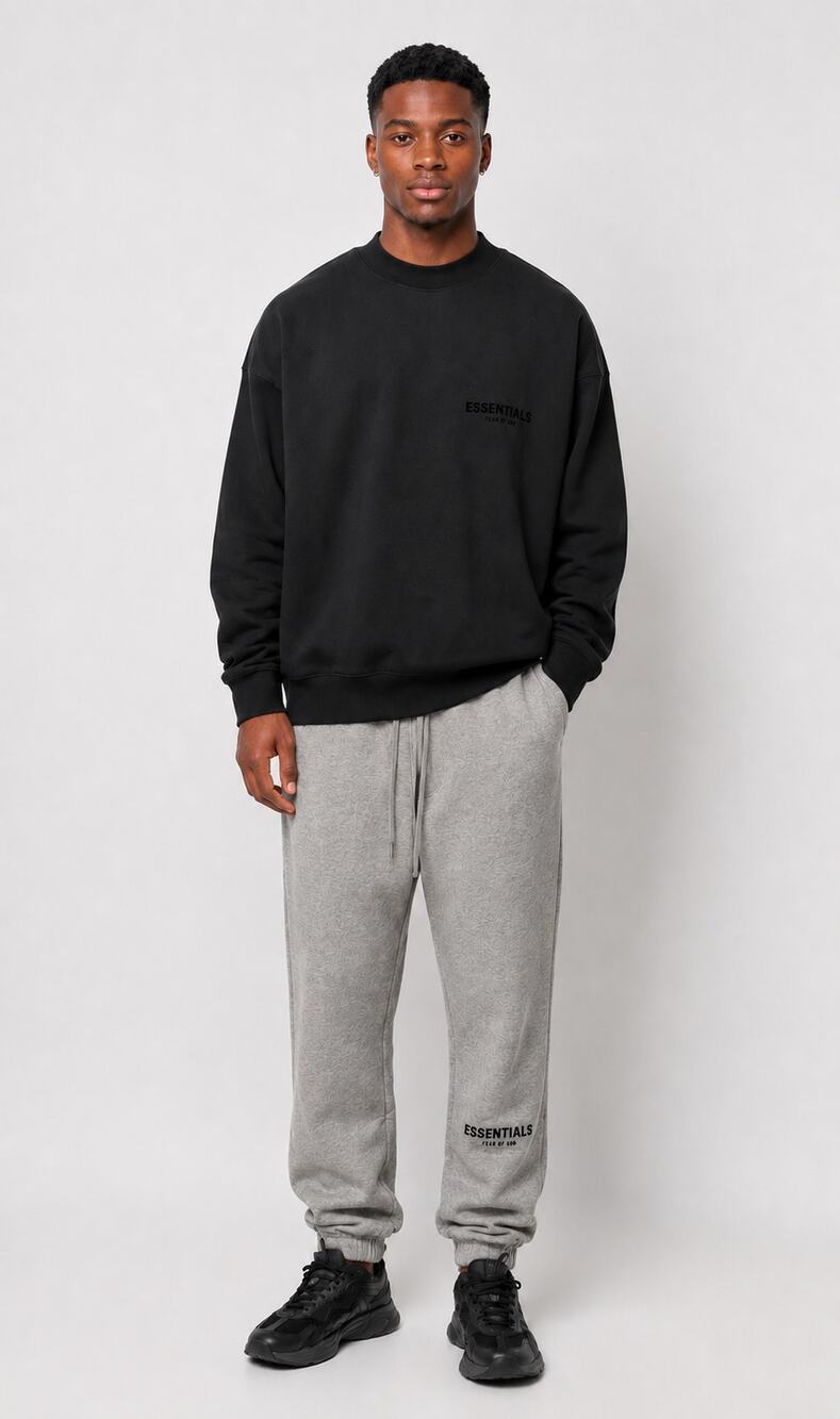 Fear of God Essentials Sweatpants Mens Size XXL Gray Fleece Joggers NWT PacSun